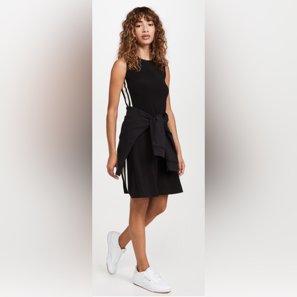 Norma Kamali - SIDE STRIPE SWING DRESS